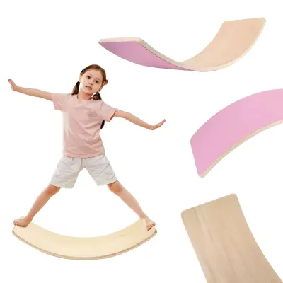 Ravnotežna deska Lama Max - Roza, 90x30 cm