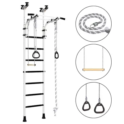 Comet 5 Črno-Bela Gimnastična Vadbena Lestev