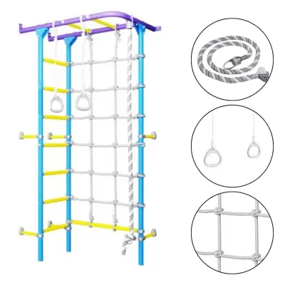 Gimnastična lestev Next 4, vijolična, 100 kg nosilnost