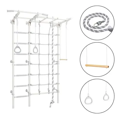 Komplet gimnastične lestve Comet Next 5 - bela