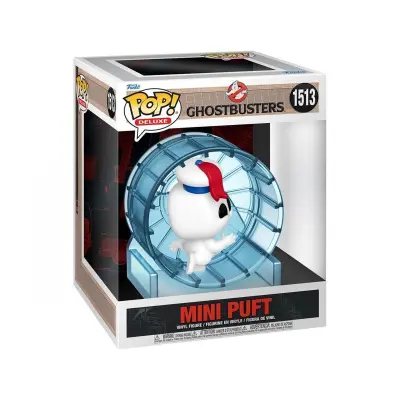 FUNKO POP DELUXE Ghostbusters mini puft on hamster wheel