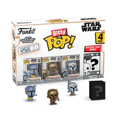 FUNKO BITTY POP: STAR WARS - HEAVY MANDALORIAN 4PK