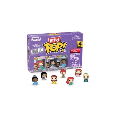 FUNKO BITTY POP: DISNEY - ARIEL 4PK