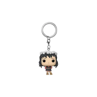 FUNKO POCKET POP KEYCHAIN Demon Slayer Makomo with flower headdress obesek