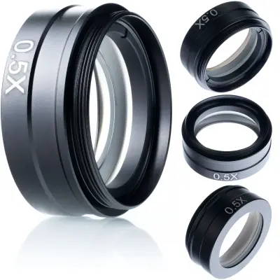 ROSFIX EARTH PRO 0.5X LEČA ZA DIGITALNI MIKROSKOP – POVEČAVA 0,5X, NAVOJ 42 MM | VISOKA KAKOVOST IN TRAJNOST