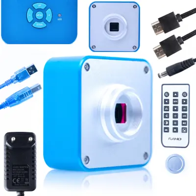 ROSFIX HYDRA PRO KMHP-HDMI MIKROSKOPSKA KAMERA – 16MP, HDMI, SONY CMOS, C-MOUNT, OSD | 68×68×47 MM