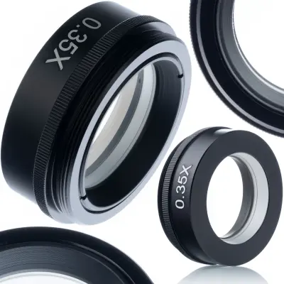 ROSFIX EARTH PRO 0.35X LEČA ZA DIGITALNI MIKROSKOP – 42 MM NAVOJ, VISOKA KAKOVOST, ŠIROKO VIDNO POLJE