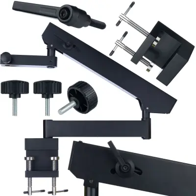 ROSFIX WDMS1 NOSILEC ZA STEREOSKOPSKI MIKROSKOP – 400 MM VIŠINA, 770 MM DOMET, 50 MM VPENJANJE