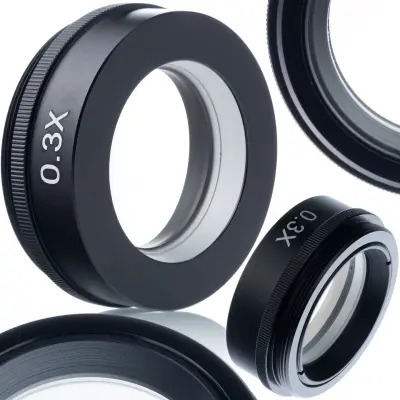ROSFIX OBJEKTIV EARTH PRO 0.3X – LEČA ZA DIGITALNI MIKROSKOP | 0,3X, 250–500 MM, M42, VISOKA KAKOVOST