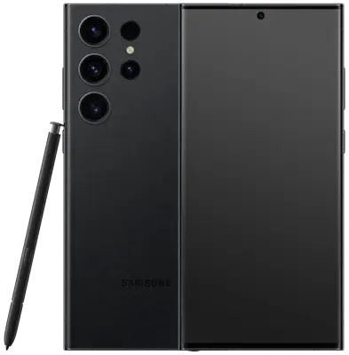 Obnovljeno - znaki rabe - Samsung SM-S918 Galaxy S23 Ultra 8+256GB 6,8 ''5G Phantom Black DS EU