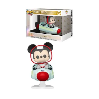 FUNKO POP RIDES SUPER DELUXE: DISNEY - SPACE MOUNTAIN W/ MICKEY MOUSE