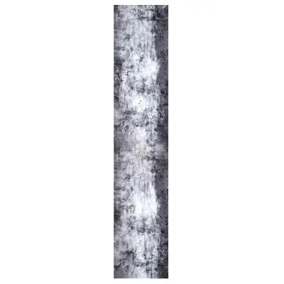 vidaXL Kuhinjska podloga Siva 300 x 60 cm Žamet