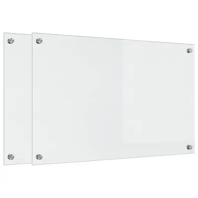 vidaXL Zaščita za kuhinjo Transparentno 80 x 50 x 0.8 cm