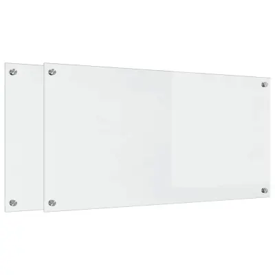 vidaXL Zaščita za kuhinjo Transparentno 100 x 50 x 0,8 cm