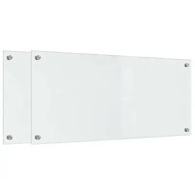 vidaXL Zaščita za kuhinjo Transparentno 90 x 40 x 0.8 cm