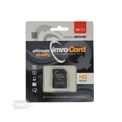 IMRO POMNILNIŠKA KARTICA MICROSD 16GB ZA TELEFONE TABLICE RAČUNALNIKE ADAPTER