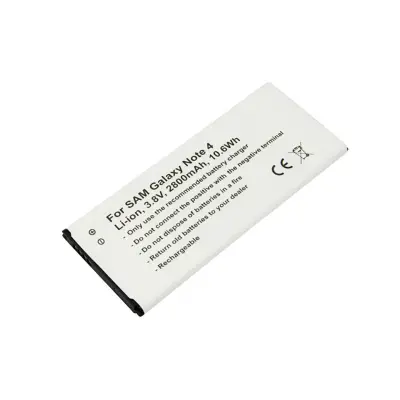 3,8V 2800mAh litij-ionska baterija, združljiva s telefonom Samsung Galaxy Note 4 z NFC,