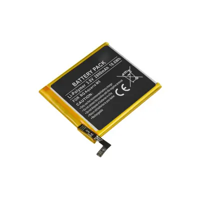 Li-Polymer baterija 2800mAh za pametni telefon, združljiva z BQ Aquaris M5 3,8V, Črna / Rumena