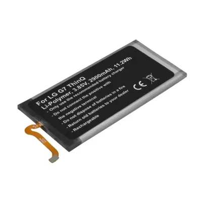 Nadomestna baterija za LG G7 ThinQ 3.85V 2900mAh Li-Polymer, Črna