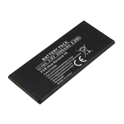Baterija za Huawei Ascend Y6 Li-Polymer 3.8V 2580mAh 9.8Wh, Črna