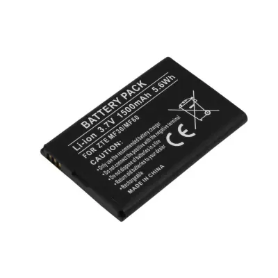 Nadomestna baterija za ZTE MF30 MF60 3.7V 1500mAh Li-ion, Črna