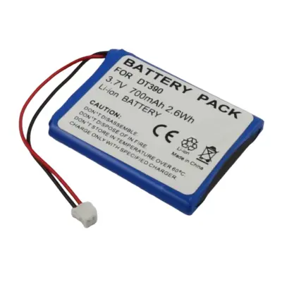 Baterija za brezžični telefon Ascom D41 / D43 Li-ion 3.7V 700mAh 2.6Wh, Modra