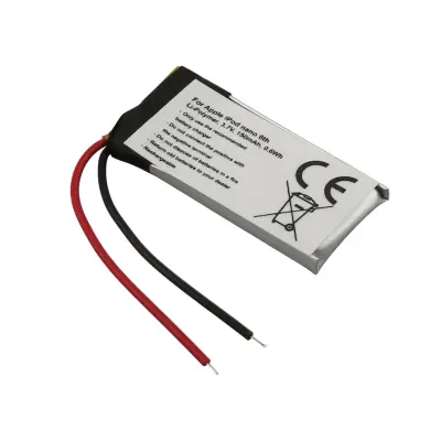 Baterija za Apple iPod nano 6. Li-Polymer 3.7V 150mAh 0.6Wh, Siva