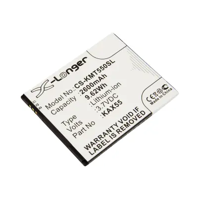 Nadomestna baterija za Kazam Trooper X5.5 Li-ion 3,7V 2600mAh 9,6Wh, Bela