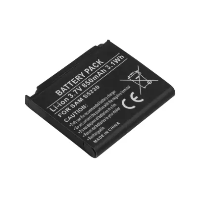 Nadomestna baterija za Samsung S5230 Li-ion 3.7V 850mAh 3.1Wh,
