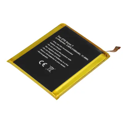 Nadomestna baterija za ZTE Axon 7 Li-Polymer 3.85V 3100mAh 11.9Wh, Črna
