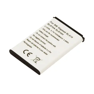 Li-ion baterija 3.7V 1050mAh za telefon Siemens Gigaset SL910 SL910A SL910H, Bela