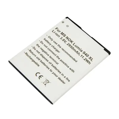 Nadomestna baterija za Microsoft Lumia 950 XL 3,8 V 2950 mAh Li-ion,