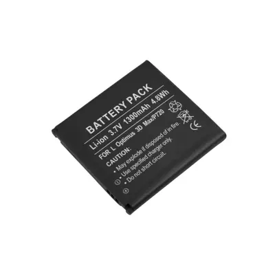 Li-ion baterija 1300mAh za pametni telefon LG Optimus 3D Max 3,7V, Črna