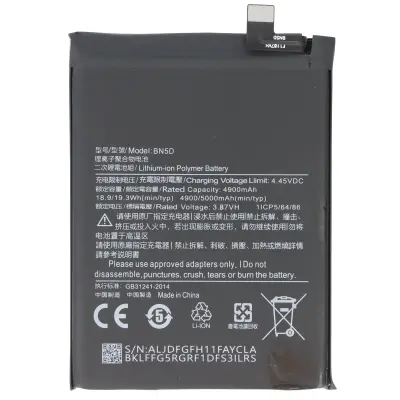Baterija za zamenjavo za Redmi Note 11s Li-Polimer 3,87V 5000mAh 19,35Wh, Črna