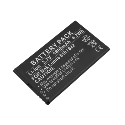 Nadomestna baterija za Lumia 810 / Lumia 822 Li-ion 3,7V 1800mAh 6,7Wh,