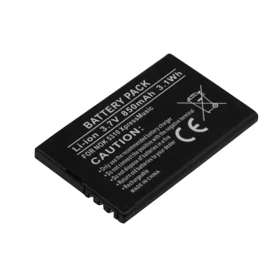 Nadomestna baterija za Nokia 5310 XpressMusic Li-ion 3.7V 850mAh 3.1Wh,