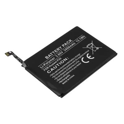 Baterija za zamenjavo za Huawei P20 Li-Polimer 3,85V 3400mAh 13,1Wh, Črna