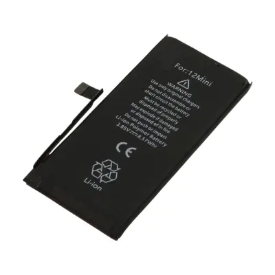 Notranja baterija za iPhone 12 Mini 3,85V 2227mAh Li-Polimer, Črna