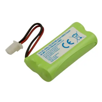 Baterija za brezžični telefon Telekom Sinus A602 Touch NiMH 2.4V 750mAh 1.8Wh, Zelena