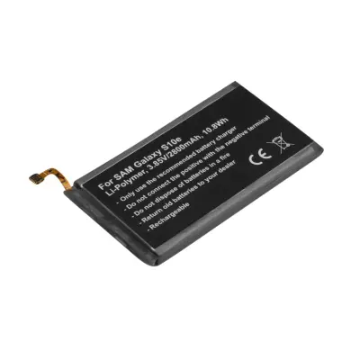 Nadomestna baterija za Galaxy S10e 3.85V 2800mAh Li-Polymer, Črna