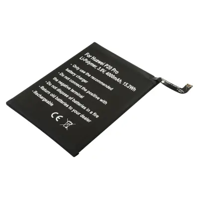 Baterija za Huawei P20 Pro Li polimer 3.8 V 4000mAh 15.2Wh, Črna