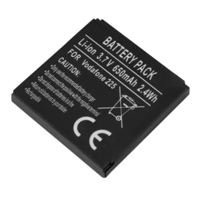 Baterija za Vodafone 125 / 225 / 246 Li-ion 3,7V 650mAh 2,4Wh, Črna
