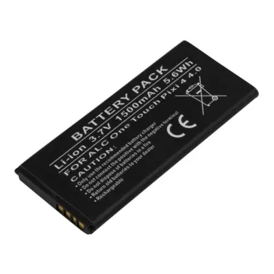 Baterija za Alcatel One Touch Pixi 4.0 Li-ion 3.8V 1500mAh 5.7Wh, Črna