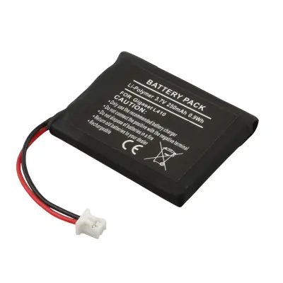 Nadomestna baterija za Gigaset L410 Li-Polymer 3.7V 850mAh 250mAh 0.9Wh, Črna