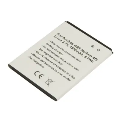 Baterija za pametne telefone Archos 45 Helium / 45b Helium 4G Li-ion 3,7V 1550mAh, Bela