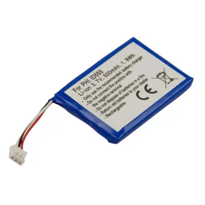Baterija za telefon Philips ID555 in GE DECT 6.0 UltraSlim 3.7V 500mAh, Modra