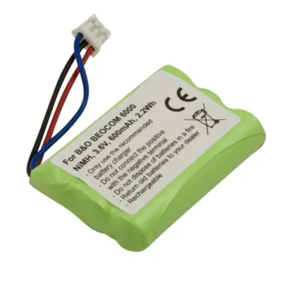 Baterija za telefon Bang and Olufsen BeoCom 6000 NiMH 3.6V 600mAh 2.2Wh, Zelena