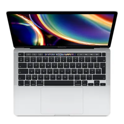 Obnovljeno - znaki rabe - MacBook Pro Touch Bar 13" 2020 Core i7 1,7 Ghz 16 Gb 256 Gb SSD Silver