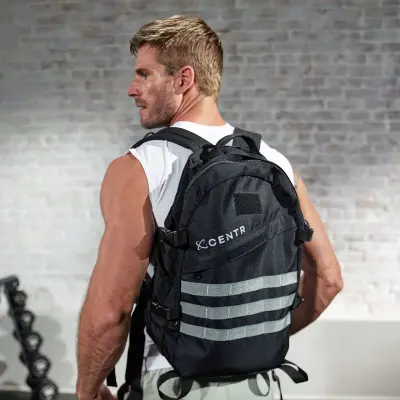 Centr Večnam nahrbtnik z utežmi za zunanji trening – 22,7 kg