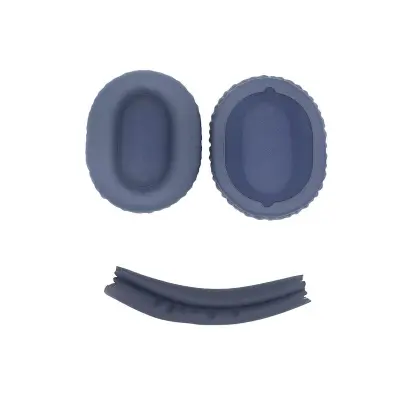 Zamenjava ušesnih blazinic + komplet naglavnega traku, združljiv s Sony WH-CH710N/CH720N Blue